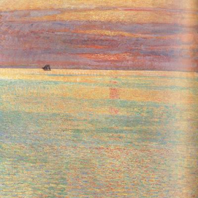 Sunset at Sea (nn02), Childe Hassam